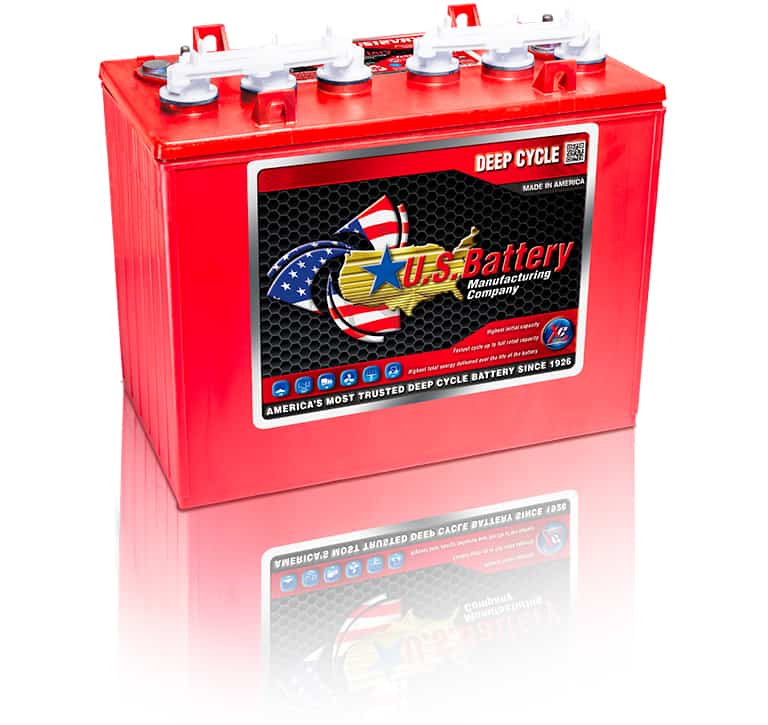 Batteries à décharge profonde 12V, U.S. Battery Mfg. Co.