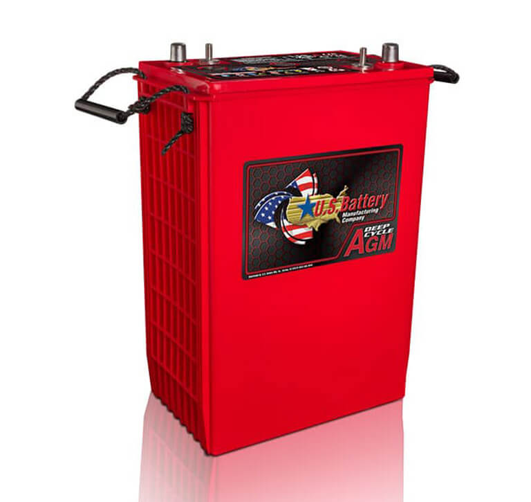 SA60000N AGM 12V 100Ah Minitrac Batterie Eagle Energy - 12 Volt