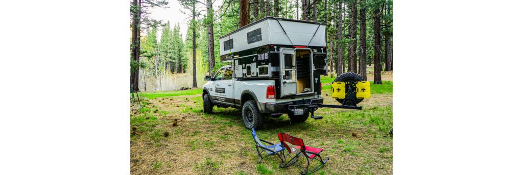 Camping-car à quatre roues