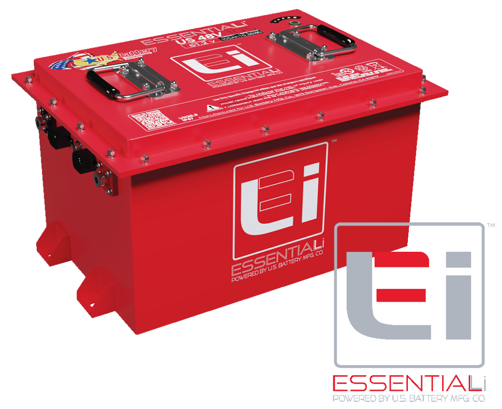 US 48V105 avec le logo Essential Li®.