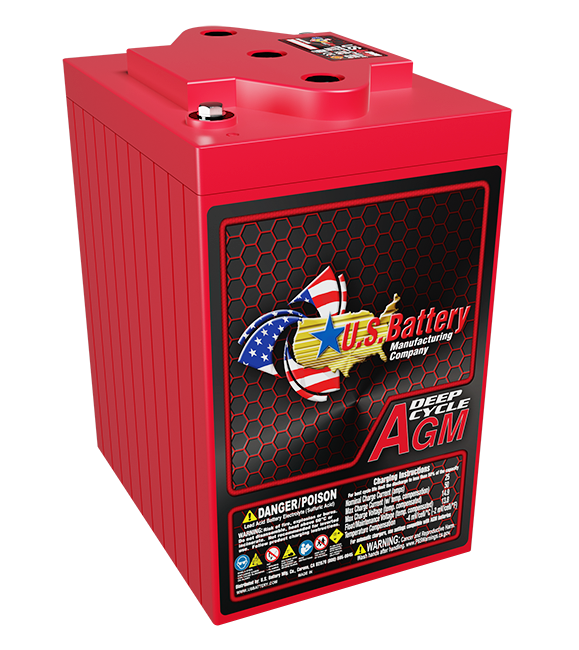 US AGM DIN 6V Deep-cycle battery
