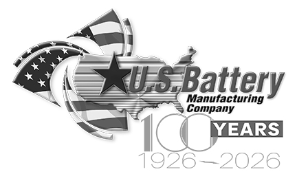 U.S. Battery 100th Anniversary logo